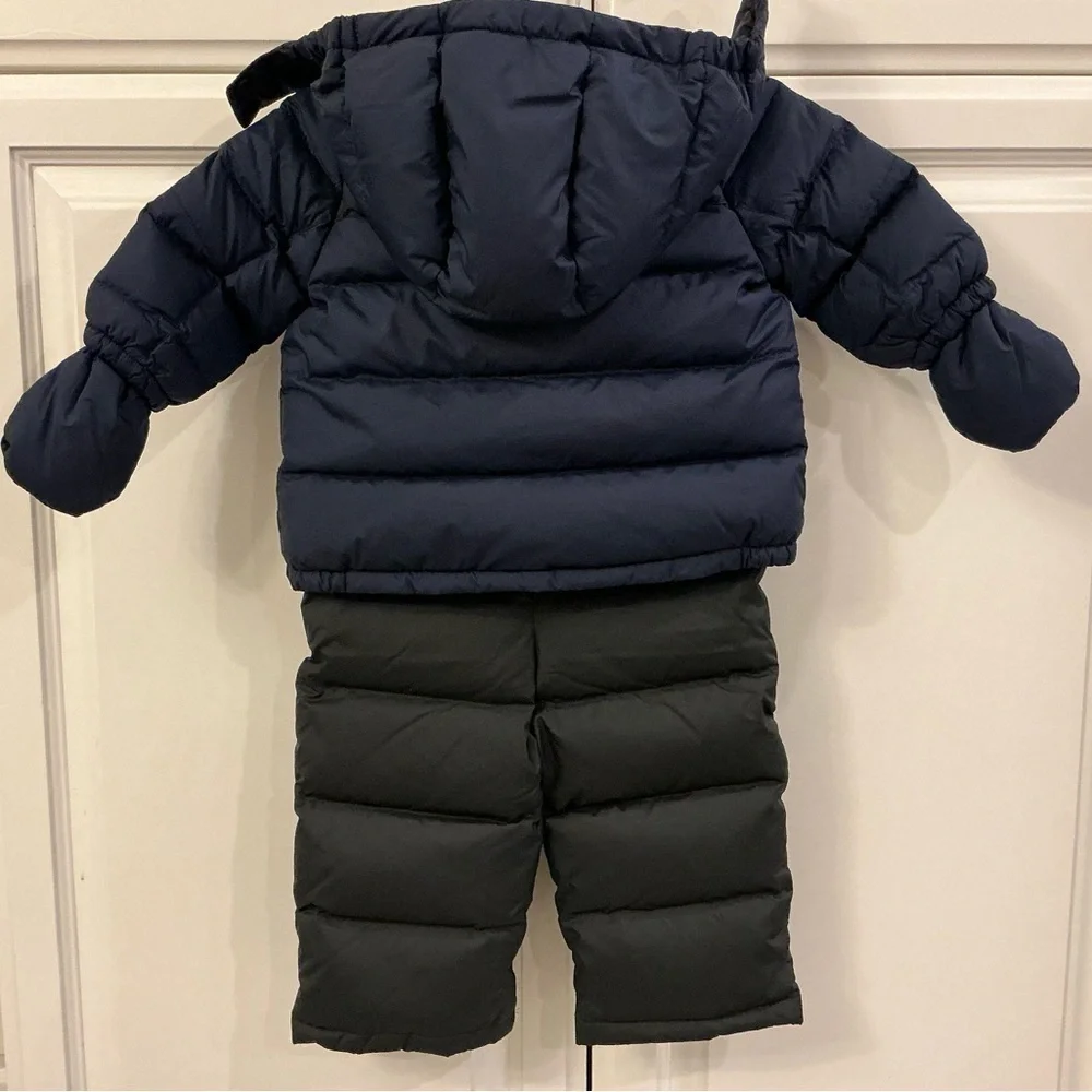 POLO RALPH LAUREN Baby Boy's 3-Piece Hoodie, Shortall & Jacket Set